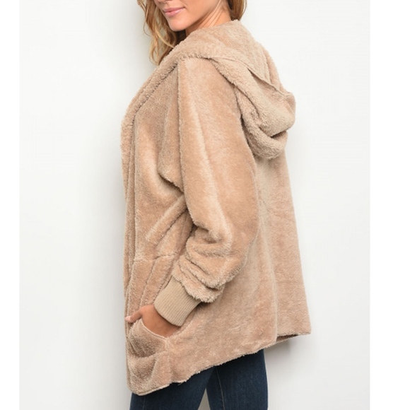 VARIOUS COLORS Super Soft Sherpa Jacket - Picture 4 of 8